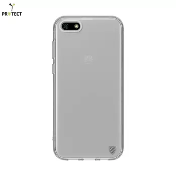 Coque Silicone PROTECT pour Huawei Y5 2018 Transparent