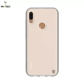 Coque Silicone PROTECT pour Huawei Y6 2019 Transparent