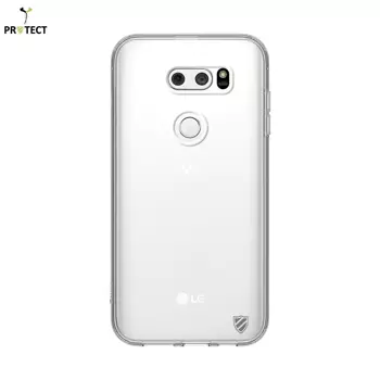 Coque Silicone PROTECT pour LG V30 Transparent