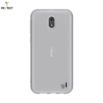 Coque Silicone PROTECT pour Nokia 2 Transparent
