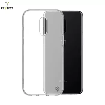 Coque Silicone PROTECT pour OnePlus 7 Transparent