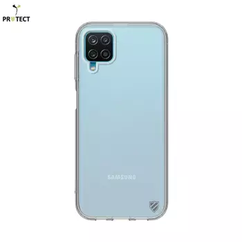 Coque Silicone PROTECT pour Samsung Galaxy A12 A125 / Galaxy M12 M127 Transparent