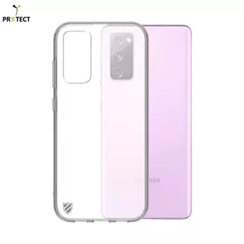 Coque Silicone PROTECT pour Samsung Galaxy S20 FE 5G G781 / Galaxy S20 FE 4G G780 Transparent