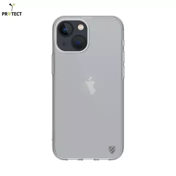 Coque Silicone PROTECT pour Apple iPhone 13 Mini Transparent