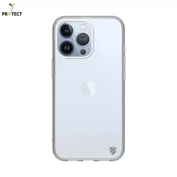 Coque Silicone PROTECT pour Apple iPhone 13 Pro Transparent