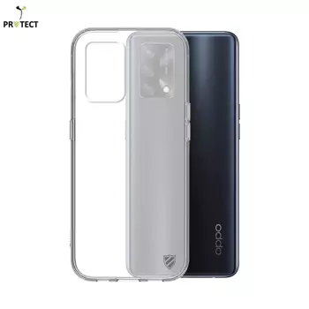 Coque Silicone PROTECT pour OPPO A74 4G Transparent