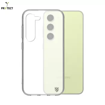 Coque Silicone PROTECT pour Samsung Galaxy S23 5G S911 Transparent