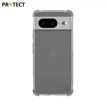 Coque Silicone Renforcée PROTECT pour Google Pixel 8 Transparent