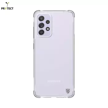 Coque Silicone Renforcée PROTECT pour Samsung Galaxy A52 5G A526 / Galaxy A52 4G A525 Transparent