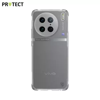 Coque Silicone Renforcée PROTECT pour Vivo X90 Pro Transparent