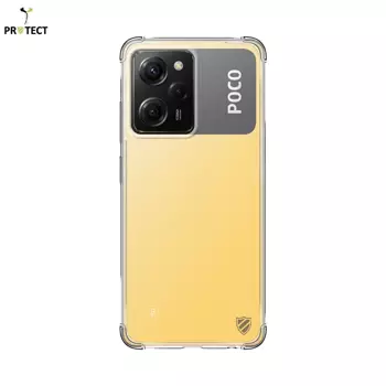 Coque Silicone Renforcée PROTECT pour Xiaomi Poco X5 Pro 5G / Redmi Note 12 Pro 5G Transparent