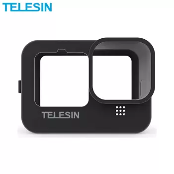 Coque Silicone TELESIN GP-HER-041-BK pour GoPro 11, 10 & 9 Noir