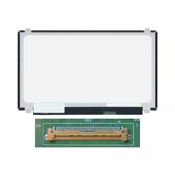 Dalle PC Portable 15.6" Slim HD (1366x768) LCD 60Hz Tactile, 40pin Droite, Fixations Haut Bas (N156BGN-E41 / B156XTK01.0 / LTN156AT40-D01) Glossy