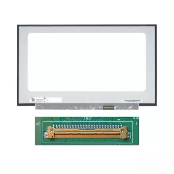 Dalle PC Portable 17.3" Slim FHD (1920x1080) IPS 144Hz 40pin Droite, sans Fixations (N173HCE-G33) Matte