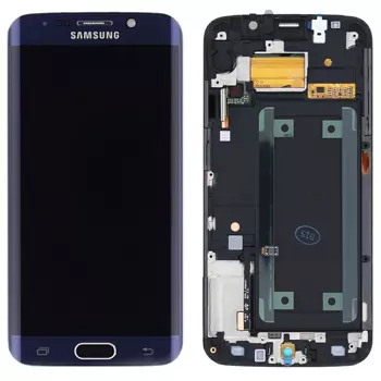 Ecran Tactile avec Châssis Samsung Galaxy S6 Edge G925 REFURB Noir