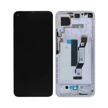 Ecran Tactile avec Châssis Xiaomi Mi 10T 5G / Mi 10T Pro 5G Argent