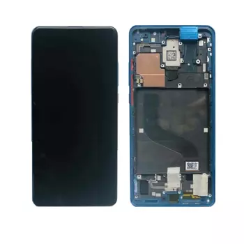 Ecran Tactile avec Châssis Xiaomi Mi 9T / Mi 9T Pro Bleu Glacier