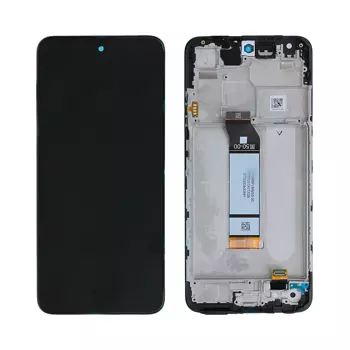 Ecran Tactile Original Pulled avec Châssis Xiaomi Redmi Note 10 5G Gris Graphite