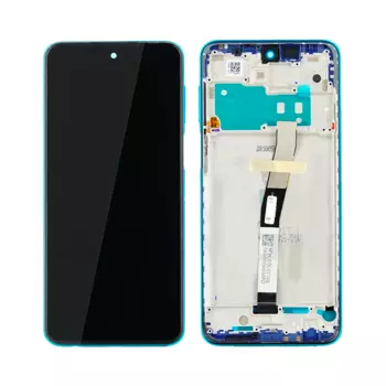 Ecran Tactile avec Châssis Xiaomi Redmi Note 9 Pro 4G Aurora Blue