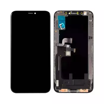 Ecran Tactile Hard Oled Partner-Pack pour Apple iPhone XS (x10) Noir
