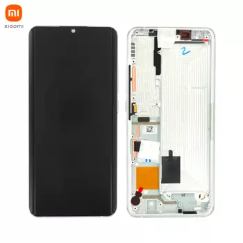Ecran Tactile Original Xiaomi Mi Note 10 / Mi Note 10 Pro 56000200F400 Blanc