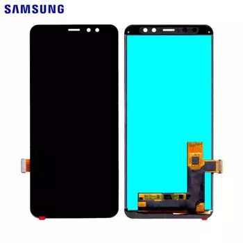 Ecran Tactile Original Samsung Galaxy A8 Plus 2018 A730 GH97-21534A GH97-21535A Noir