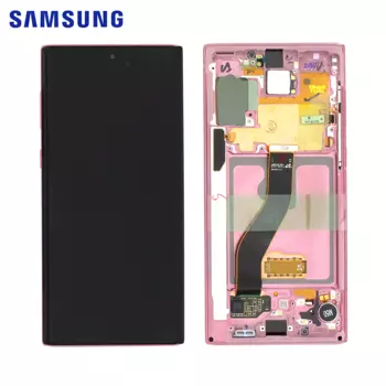 Ecran Tactile Original Samsung Galaxy Note 10 N970 GH82-20817F GH82-20818F Rose