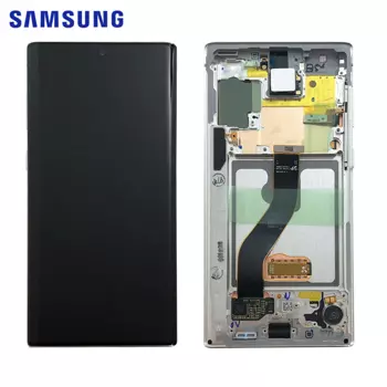 Ecran Tactile Original Samsung Galaxy Note 10 N970 GH82-20817B GH82-20818B Aura Blanc