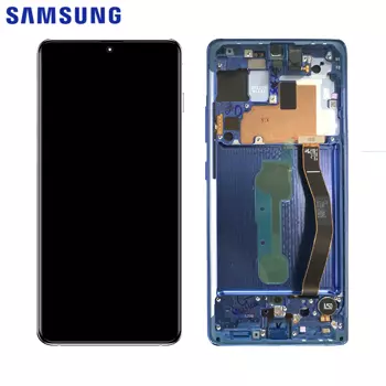Ecran Tactile Original Samsung Galaxy S10 Lite G770 GH82-21672C GH82-21992C GH82-22045C Bleu Prism