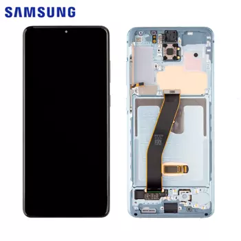 Ecran Tactile Original Samsung Galaxy S20 G980 / Galaxy S20 5G G981 GH82-22123D GH82-22131D Bleu