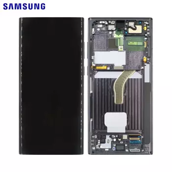 Ecran Tactile Original Samsung Galaxy S22 Ultra S908 GH82-27488A GH82-27489A Noir