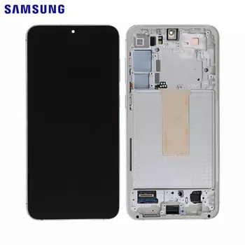 Ecran Tactile Original Samsung Galaxy S23 Plus 5G S916 GH82-30476B GH82-30477B Crème