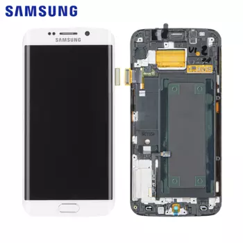 Ecran Tactile Original Samsung Galaxy S6 Edge G925 GH97-17162B GH97-17317B GH97-17334B Blanc