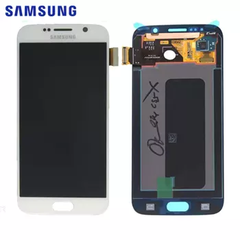 Ecran Tactile Original Samsung Galaxy S6 G920 GH97-17260B Blanc