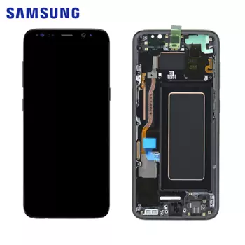 Ecran & Tactile Original Samsung Galaxy S8 G950 GH97-20457A / GH97-20458A/GH97-20473A/GH97-20629A Noir Carbone