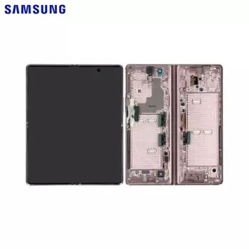 Ecran Tactile Original Samsung Galaxy Z Fold 2 F916 GH82-23968B GH82-23969B Bronze Mystique