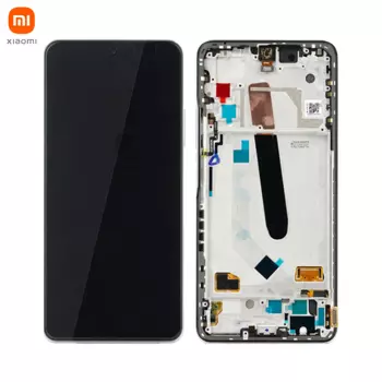 Ecran Tactile Original Xiaomi Mi 11i 5G 5600050K1100 Blanc Céleste