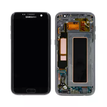 Ecran Tactile Original Refurb avec Châssis Samsung Galaxy S7 Edge G935 Noir