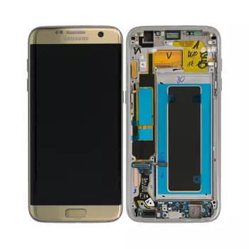 Ecran Tactile Refurb avec Châssis Samsung Galaxy S7 Edge G935 Or
