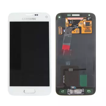 Ecran Tactile Original Samsung Galaxy S5 Mini G800 GH97-16147B Blanc