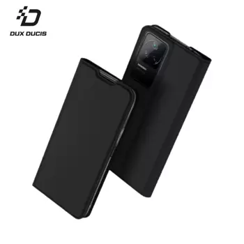 Housse de Protection Skin Pro Dux Ducis pour Xiaomi Poco F4 5G 2022 Noir