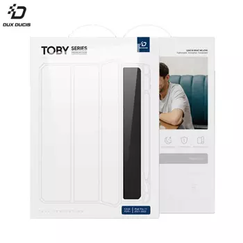 Housse de Protection Toby Dux Ducis pour Apple iPad Pro 11" (2e génération) / iPad Pro 11" (3e génération)/iPad Pro 11" M2 (4e génération) A2068/A2228/A2230/A2301/A2377/A2459 Bleu