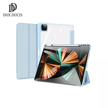 Housse de Protection Toby Dux Ducis pour Apple iPad Pro 12.9" (5e génération) / iPad Pro 12.9" M2 (6e génération) A2378/A2379/A2461 Bleu