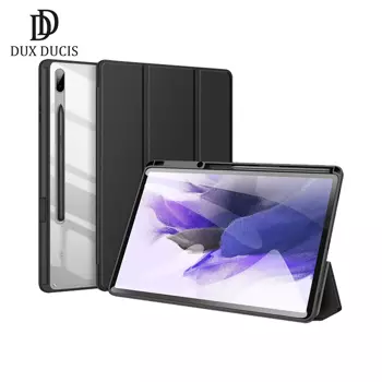 Housse de Protection Toby Dux Ducis pour Samsung Galaxy Tab S8 Plus 5G X806 / Galaxy Tab S8 Plus Wi-Fi X800 Noir