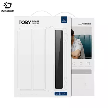 Housse de Protection Toby Dux Ducis pour Samsung Galaxy Tab S9 Ultra Wi-Fi X910 / Galaxy Tab S9 Ultra 5G X916 Bleu