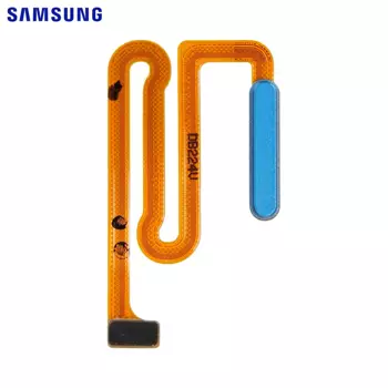 Lecteur Empreinte Originale Samsung Galaxy M12 M127 GH96-14188C Bleu