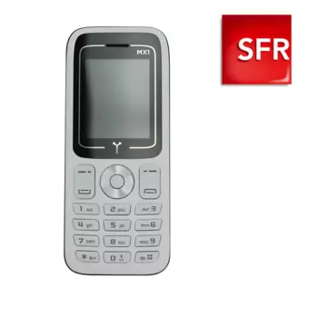Mobile Mobilax MX1 PACK SFR LA CARTE Blanc