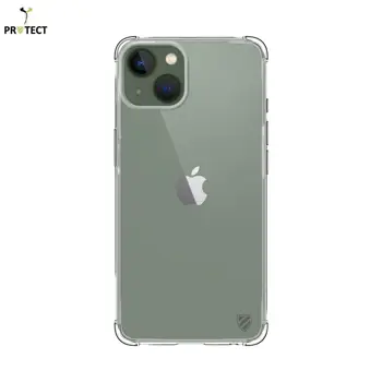 Pack de 10 Coques Silicone Renforcée PROTECT pour Apple iPhone 13 Bulk Transparent
