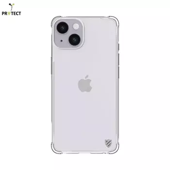 Pack de 10 Coques Silicone Renforcée PROTECT pour Apple iPhone 14 Bulk Transparent