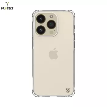 Pack de 10 Coques Silicone Renforcée PROTECT pour Apple iPhone 14 Pro Bulk Transparent